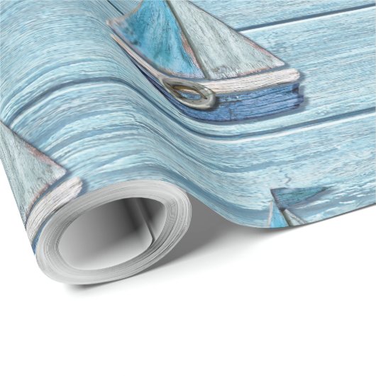 Inpakpapier Driftwood Beach jacht ontwerp (Rol Hoek)