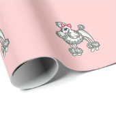 Inpakpapier Franse Poodle (Rol Hoek)