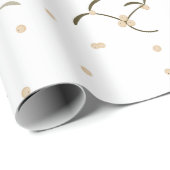 inpakpapier met een mistletoe patroon (Rol Hoek)