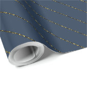 Inpakpapier met Native Gold-patroon (Rol Hoek)