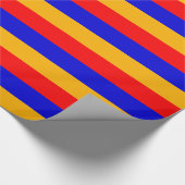 Inpakpapier met vlag van Armenië (Hoek)
