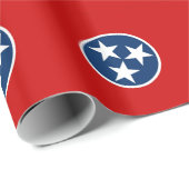 Inpakpapier met vlag van Tennessee (Rol Hoek)