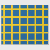 Inpakpapier met vlag van Zweden (Vlak)