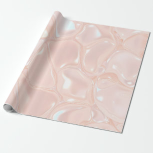 inpakpapier pastel slime ontwerp