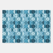 inpakpapier set van 3 vellen abstract ontwerp (Voorkant 2)