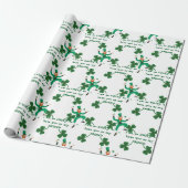 Inpakpapier - St. Patrick's Day Gift Wrap (Uitgerold)