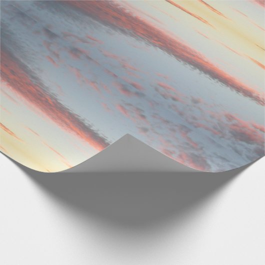 Inpakpapier - Sunset Clouds (Hoek)
