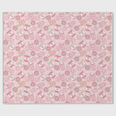 inpakpapier van Retro Valentijns (Vlak)