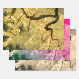 Inpakpapier vellen: Japans Bloemen Collectie Vel