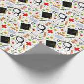 Inpakpapier voor afstuderen aan de geneeskunde (Hoek)