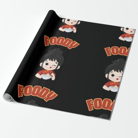 Inpakpapier voor Foodies (Uitgerold)