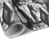 Inpakpapier voor hem mannelijke bodybuilder (Rol Hoek)