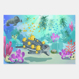 inpakpapier voor in het water levende organismen vel