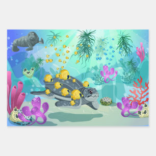 inpakpapier voor in het water levende organismen vel