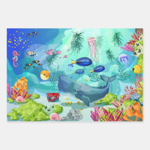 inpakpapier voor in het water levende organismen vel