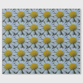 Inpakpapier wit Chrysanthemum (Vlak)