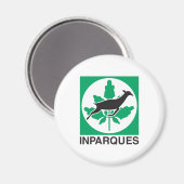 Inparques magneet (Voorkant / Achterkant)