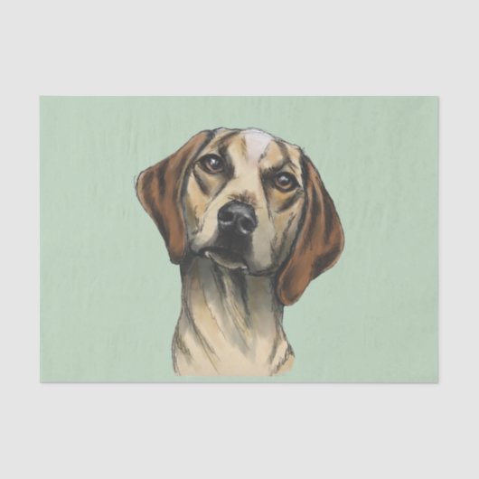 Inquisitieve windweergave tissuepapier (Voorkant)