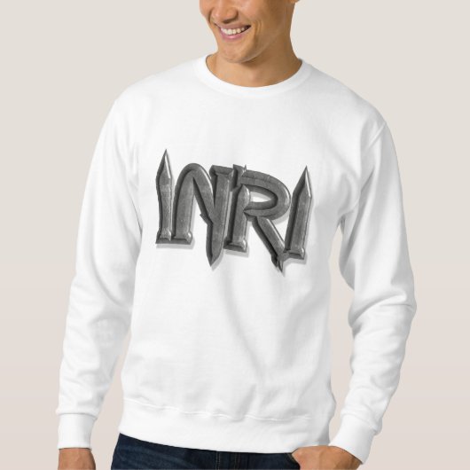 INRI Pointes pierre 3D Trui (Voorkant)