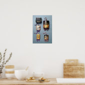 Inro- en tabakszak poster (Keuken)