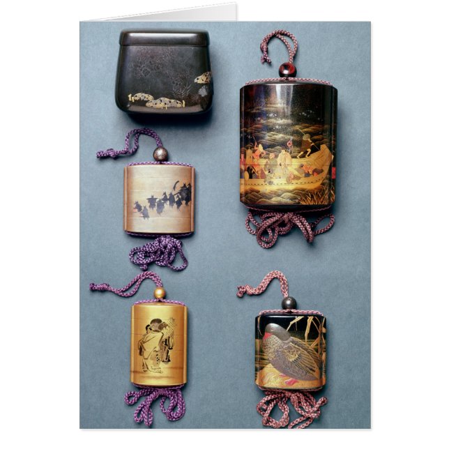 Inro et blague à tabac (Devant)