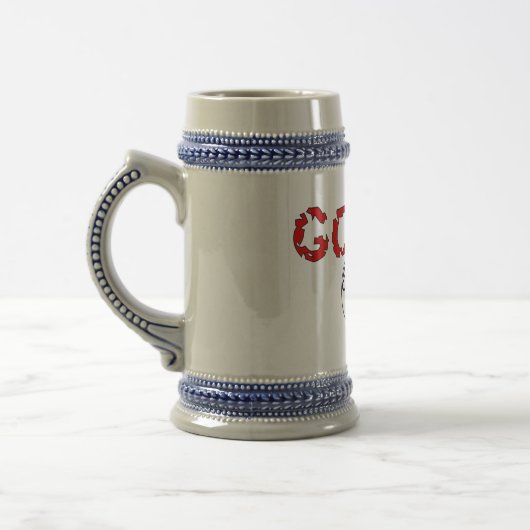 Insane Goalie Stein Bierpul (Links)