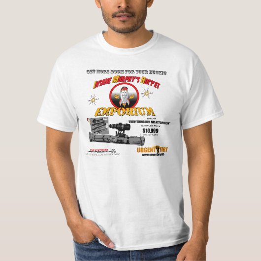 Insane Murphy's Rocket Emporium T-shirt (Voorkant)