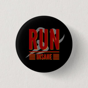 Insane uitvoeren ronde button 3,2 cm