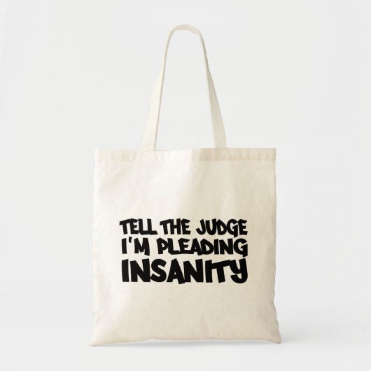 INSANITEITSRUIMTE — kies stijl en kleur Tote Bag (Voorkant)