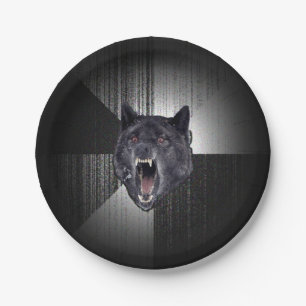 Insanity Wolf Meme Papieren Bordje