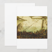 Inscheping van de keurvorst van de Palatijn Kaart (Voorkant / Achterkant)