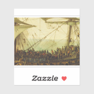 Inscheping van de keurvorst van de Palts  Sticker