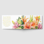 Inscription des fleurs tropicales Mariage de desti (Complet)