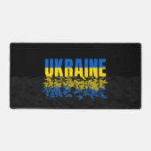 Inscription Ukraine en bleu/jaune. Ukraine (Recto)