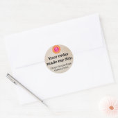 Inscrivez votre autocollant de commande (Enveloppe)