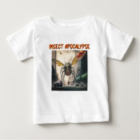Insect Apocalypse Baby Fine Jersey T-Shirt