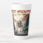 Insect Apocalypse Latte Mok (Voorkant)