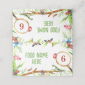 Insect Bugs Verjaardag Plaats Kaart (Buitenkant ongevouwen)