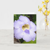 Insect in Residence bloemenkaart v2 Kaart (Gele Bloem)