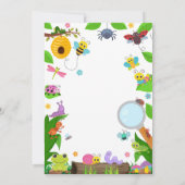 Insect Kids Birthday Invitation (Dos)