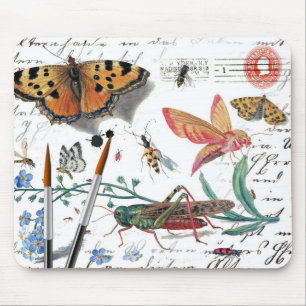Insect Letter en poststempel Muismat