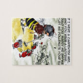 Insect Nightclub Singers Funny Legpuzzel (Horizontaal)