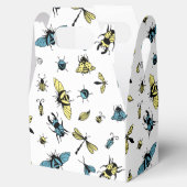 Insect Patroon | wit Bedankdoosjes (Geopend)