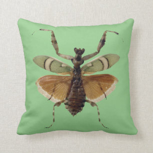 Insect Pillow Green Kussen