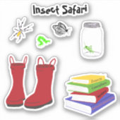 Insect Safari stickers (Voorkant)