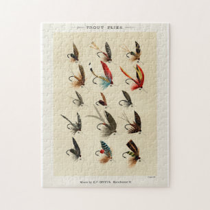 -Insect Trout Flies Wings Legpuzzel