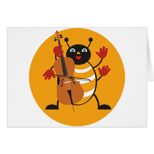 Insecte de violoncelle (Devant horizontal)
