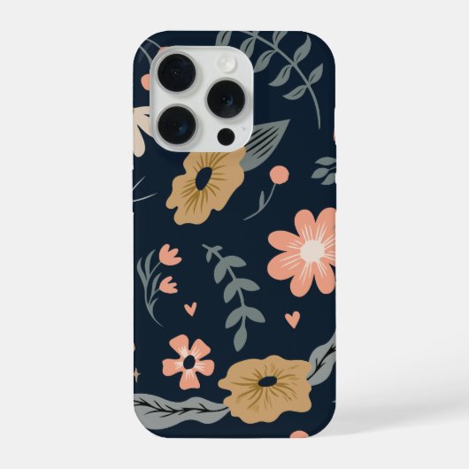 Insecte et fleur minimalistes (Verso)