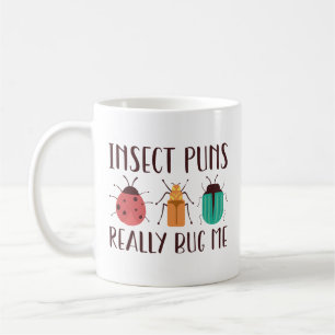 Insecte Puns is me echt bedut Koffiemok