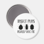 Insecte Puns is me echt bedut Magneet (Voorkant / Achterkant)